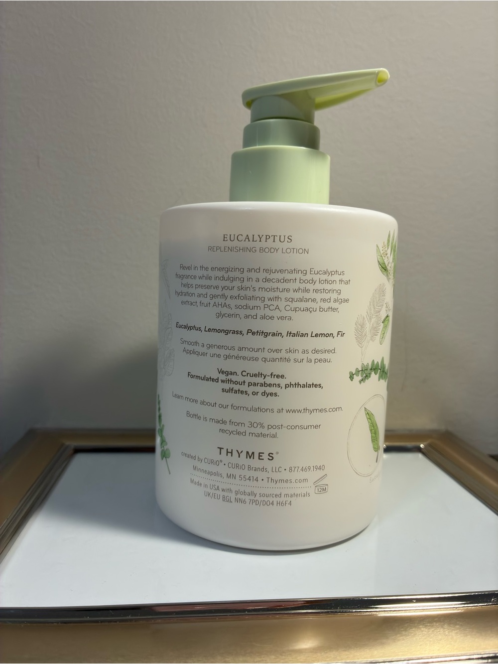 Eucalyptus Replenishing Body Lotion - Light Green 16 fl oz - Picture 5 of 8